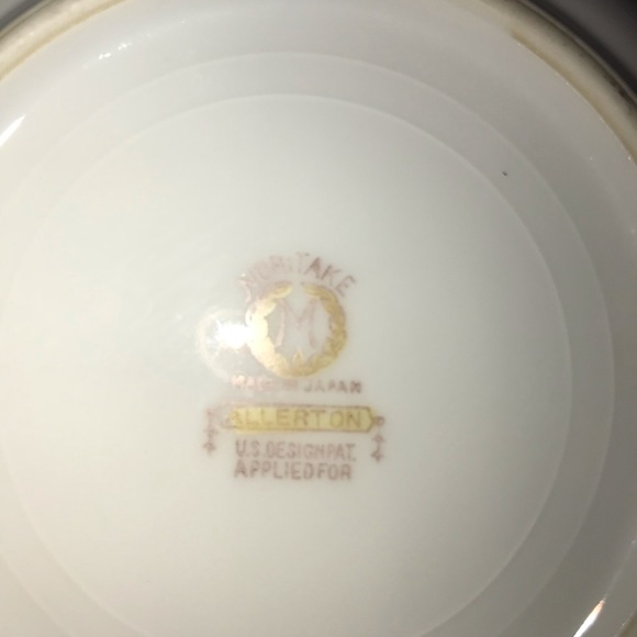 SUPER SALE ☕️🫖Vintage Noritake  Allerton “M” China - Picture 4 of 7